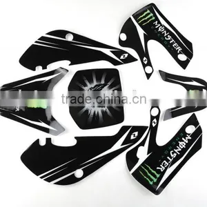 KLX 110 Motorcycle Sticker Kit 3M Sticker Kits Plastic Body Kits Decal thumbnail-2