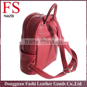 Fashionable Best Selling Products 2016 New Genuine Leather Backpack Bag thumbnail-4