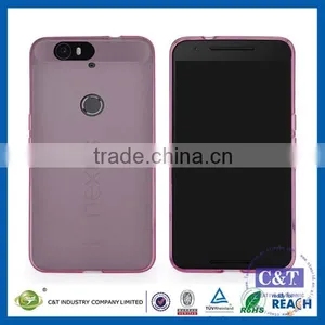 C&T Popular Ultra-thin Transparent Soft Tpu Gel Case Back Cover for Huawei Nexus 6p thumbnail-1
