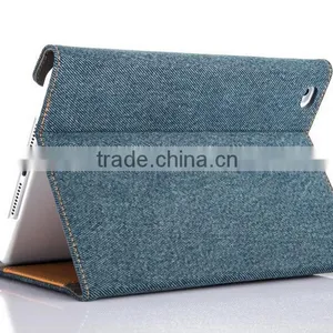 Fashion Jeans Cloth Leather Tablet Case Mobile Phone Case for Apple IPhone/ IPad Air/iPad 5 thumbnail-6