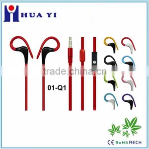 Top Selling Products 2015 Wired Earphones New Products 3.5mm In-ear Sport Earphone thumbnail-1