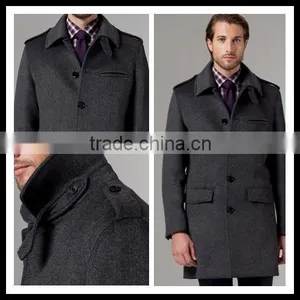 Wool Long Overcoats for Men thumbnail-1