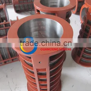 Wedge Wire Screw Extruder Screen, Used for Cow Dung Filter thumbnail-3