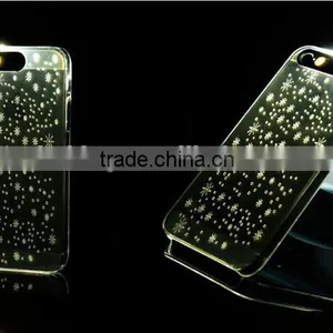 LED Light Flash TPU+PC Hybrid Phone Case for IPhone 6 Iphone 5S Light Phone Cases thumbnail-4
