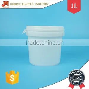 Small Plastic Barrel With Handle, Coconut Oil Packing Buckets, 1L Plastic Bucket thumbnail-1