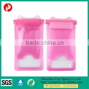 Colourful Floating PVC Underwater Phone Pouch Small Waterproof Bag thumbnail-1