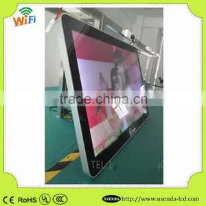 55inch Wall Mounted Advertising Player Indoor Touch Panel Information Kiosk Terminal With All in One pc thumbnail-4
