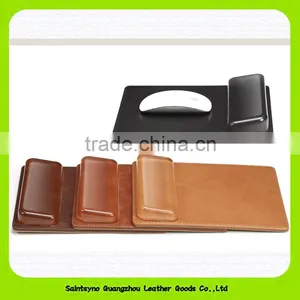 15015 Natural Leather Mouse Pad With Hand Wrist Rest thumbnail-3