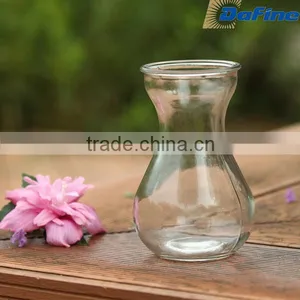 445ml Clear Empty Glass Water Plant Hyacinth Vase Wholesale High Quality Glass Vase thumbnail-1