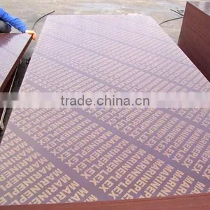 18mm Black Fireproof Film Face Shuttering Plywood thumbnail-1