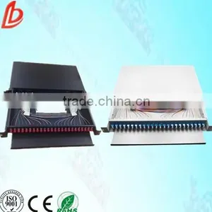 Siecor Fiber Optic Patch Panel, 48 Port Fiber Optic Patch Panel, Fiber Optic Box thumbnail-1