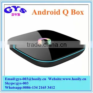 Amlogic S905 Android Q Box 2GB/16GB Dual Band WIFI Ethernet1000M Support 4K2K Android 5.1 Q Box OEM Service thumbnail-1