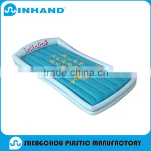 PVC Flocked Inflatable Camping Comfortable Air Mattress for Children thumbnail-1