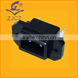 3 Pin AC Electrical Power Socket With Fuse Holder thumbnail-3