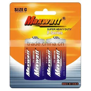 R14P SIZE C UM-2 DRY CELL BATTERY 2PCS/CARD thumbnail-1