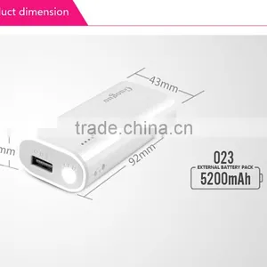 Top Selling Mobile Phone Rechargeable Power Bank 5200mAh for IPhone and Samsung thumbnail-4
