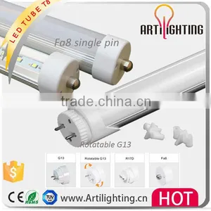 Zhongshan Lighting Good Price New Products for 2016 Adjustable 8ft Single Pin Led Tube t8 Lights thumbnail-1