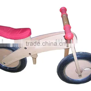 Pine Wooden Bicycle thumbnail-1