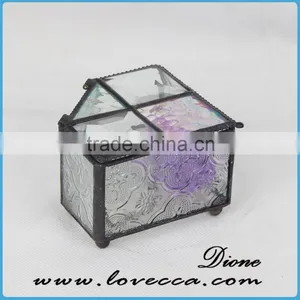 Small Geometric Teardrop Terrarium For Home Decroation thumbnail-1