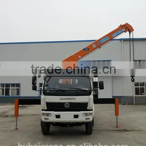 Mini Telescopic Crane on Truck, SQ6.3S3, Truck Mounted Crane With Hydraulic Boom thumbnail-3