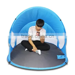 High Silver Coated Polyester Pop up Beach Tent thumbnail-2
