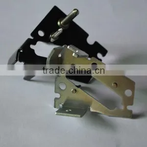 Steel Sheet Custom Fabrication, Steel Bracket/ Aspectual Connector Cnc Bending and Punching Manufacture, Steel Stamping Parts thumbnail-1