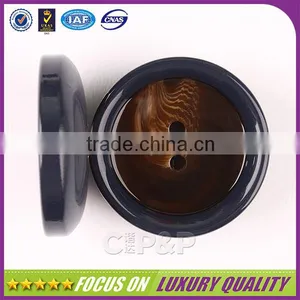 Custom Plastic Made Buffalo Horn Color Resin Button for Suit thumbnail-1
