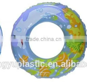 Bright Color Inflatable Swimming Ring thumbnail-2