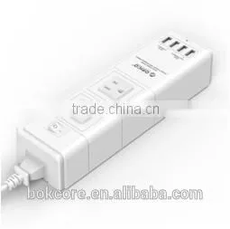 2 Gang Surge Protector US/uk/eu Plug Socket Power Strip Multiple Power Socket Usb Extension Socket Power Bar for Thailand India thumbnail-1