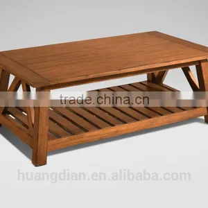 Unique Oak Wooden Feet Livign Room Coffee Table for Sale CT7016 thumbnail-1