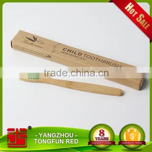 Logo Printed Bamboo Toothbrush Children Toothbrush for Kids Using Cheap Price thumbnail-1