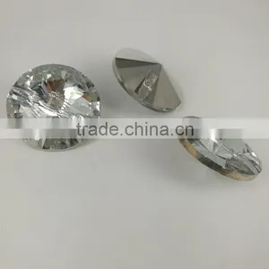 Sale Different Size Round Rhinestone Crystal Bag Buckle From China thumbnail-2