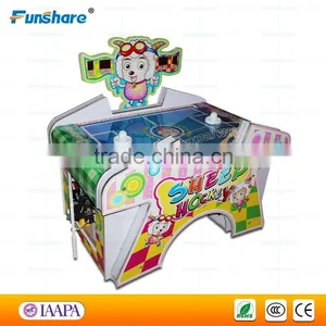 Portable Air Hockey Table Game Baby Coin Operated Air Hockey Game Table thumbnail-1
