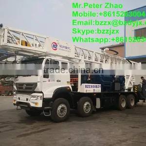 Hot Selling in Oversea Market!! BZC600BZY Truck Mounted Drilling Rig thumbnail-3