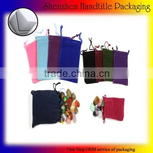 Velvet Bag Velvet Wine Bag Velvet Cosmetic Bag thumbnail-1