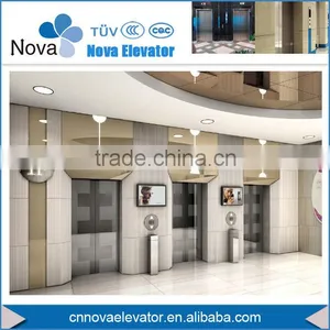 Commercial Hairline Stainless Steel Passenger Elevator With Machine Room thumbnail-1