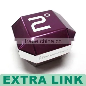 Newest Factory Design Product Diamond Shape Cosmetics Package With Paper Card Insert thumbnail-2