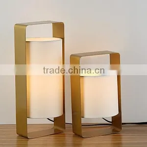 Metal Body With Fabric Lampshade Table Lamp Read Desk Lamp thumbnail-3