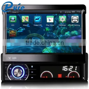 GPS Bluetooth Car Player Singel Din DVD Player 7 Inch 1024*600 Capacitive Touch Screen Player thumbnail-3