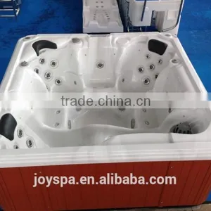 Hot Sale New Acrylic Acrylic Bathtub for 5 Person Outdoor Whirlpool Hot Tub JY8016 thumbnail-1