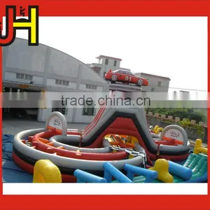 Car Inflatable Obstacle Courses/water Obstacle Slide for Sale thumbnail-3
