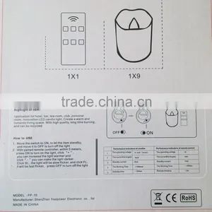 Remote Control Led Tea Light for Christmas Gift, Room Decoration, Bar thumbnail-6