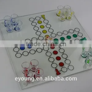 Hot Selling Drinking Ludo Board Chess Game Set thumbnail-2