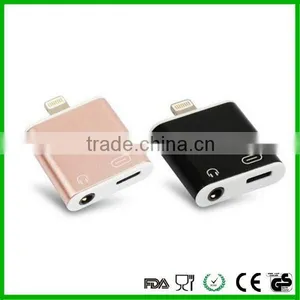 Top 50 2 In1 Charger Cable and Earphone Adapter 8 Pin to 3.5mm Earphone Adapter for Iphone 7 thumbnail-2