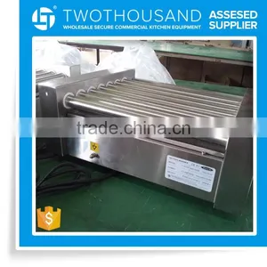 9 Rollers With Thermostat Cover Optional Stainless Steel Hot Dog Roller Grill thumbnail-4