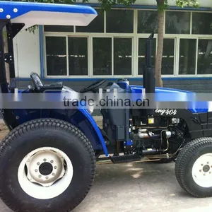 Turf Tyre LZ404 4WD 40HP Wheeled Tractors With Sunshade thumbnail-1