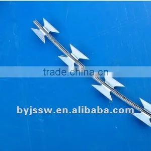 Hot-dipped Galvanized Razor Barbed Wire thumbnail-1