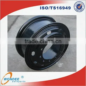 Hot Sale Trailer Parts Tube Wheel Rim Steel 20 thumbnail-1
