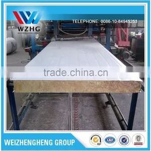 Best Selling Products Rockwool Roof Sandwich Rockwool Insulation Sandwich Panel thumbnail-5