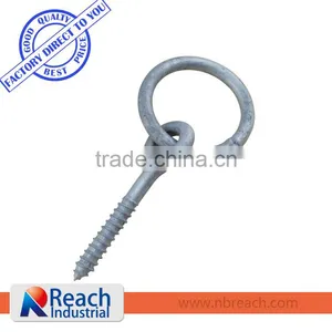 1200 LBS Screw In Gavanized Steel Rope Ring Tie-Down Anchor thumbnail-1